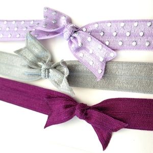 3/$20 Newborn boundle of 3 baby girls bow headband hair accessories, Size NB
